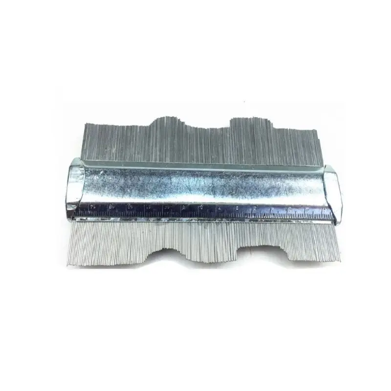 

1pcs Premium Quality 125mm Metal Contour Profile Gauge Irregular Shape Ruler General Measuring Tools