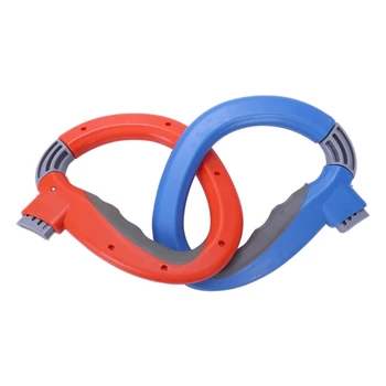 

New-2 Pcs/pack Home One Trip Grips Shopping Grocery Bag Holder Handle Carrier Lock Kitchen Tool:Multicolor random