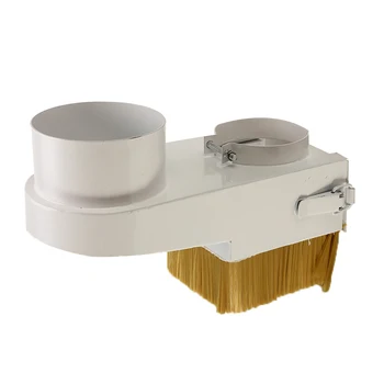 

1PC CNC Dust Cover Collector Brush 65-125mm Diameter Vaccumn Cleaner Easy Clearing For CNC Spindle Motor Milling Machine