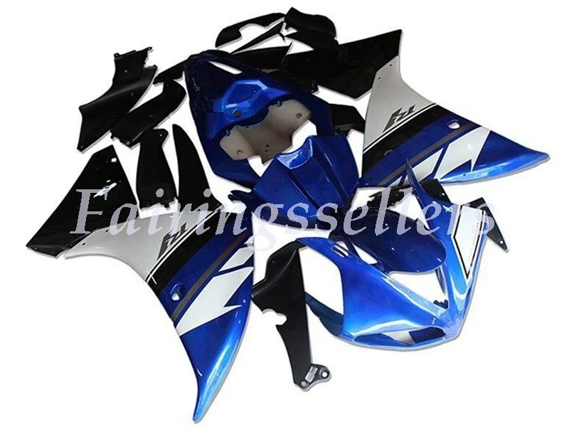 

4 Free Gifts New ABS Full Tank Fairing Fit For Yamaha YZF1000 R1 2009 2010 2011 2012 YZF R1 Custom Fairings Kit Blue white black