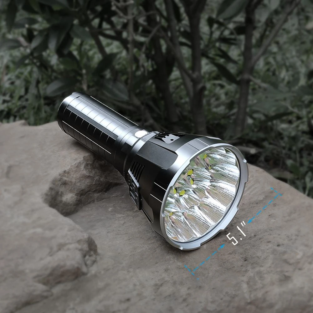 IMALENT MS18 Lanternas LED de alta potência 100000LM 8 Arquivos LED  recarregável CREE XHP70.2 Holofote de pesca ao ar livre Lanterna de defesa| Lanternas| - AliExpress