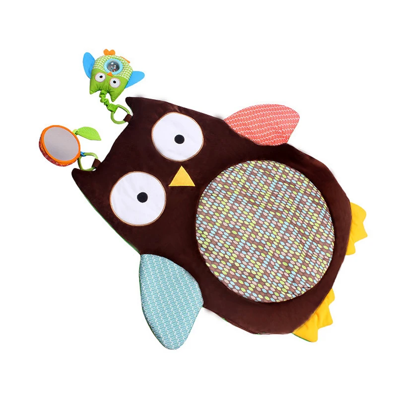 Cute Cartoon Baby Infant Crawling Play Mat Kids Carpet Game Pad Pillow Baby Activity Mat Toy 4