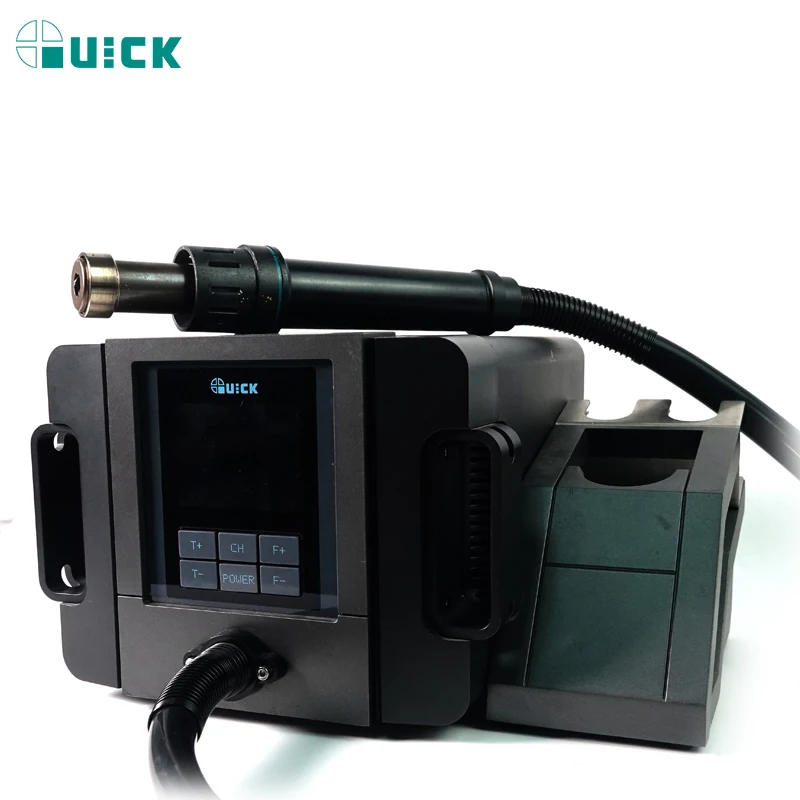 

New QUICK TR1300A 1300W Heat Gun Nozzle 110V 220V Hot Air Blower Welding Solder Station 100 To 500 Temperature Adjustable Home