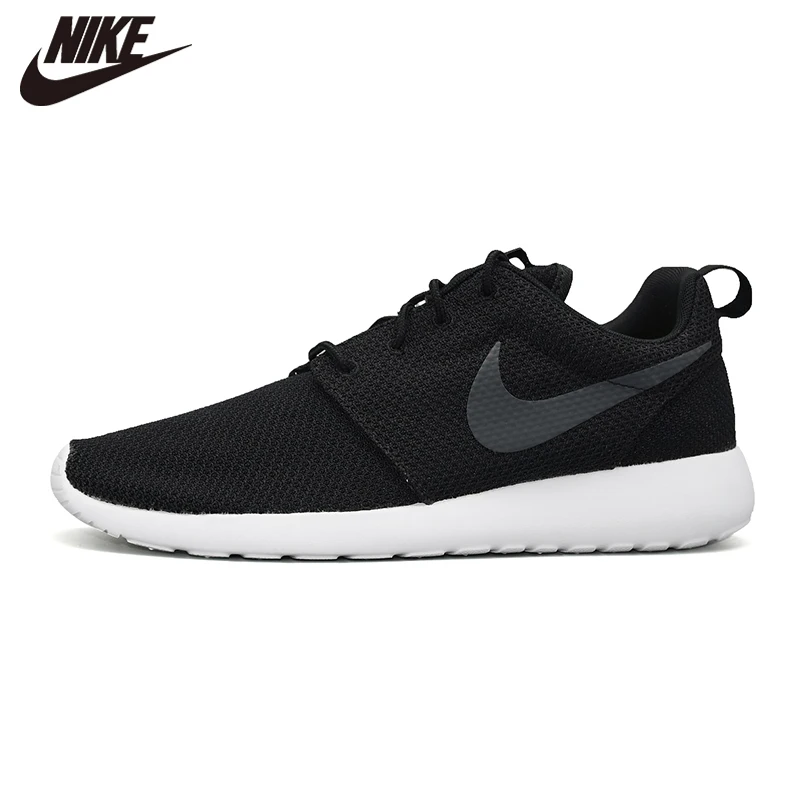 Asli Nike Roshe Pria Sepatu Lari Hitam Olahraga Ourdoors 511881
