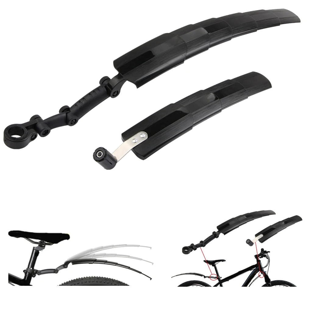

1 Pair Bike Bicycle Fenders Protector Front & Rear Splash Mudguard MTB Mountain Rode Bike Mud Guard Bicycle Parts