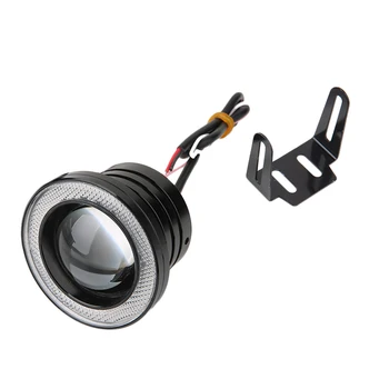 

Universal 4 Color Led Angel Eyes Fog Light Lens Projector Led Halo Ring Waterproof Xenon White Fog Lamp 12V for SUV ATV Off Road