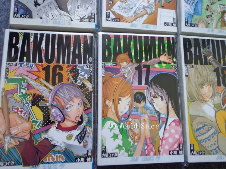 Заказ, отправлено примерно через 45 дней) 1 книга bakumanバン Japan японская Молодежная Подростковая вдохновляющая манга комикс японский возраст 15 лет и старше