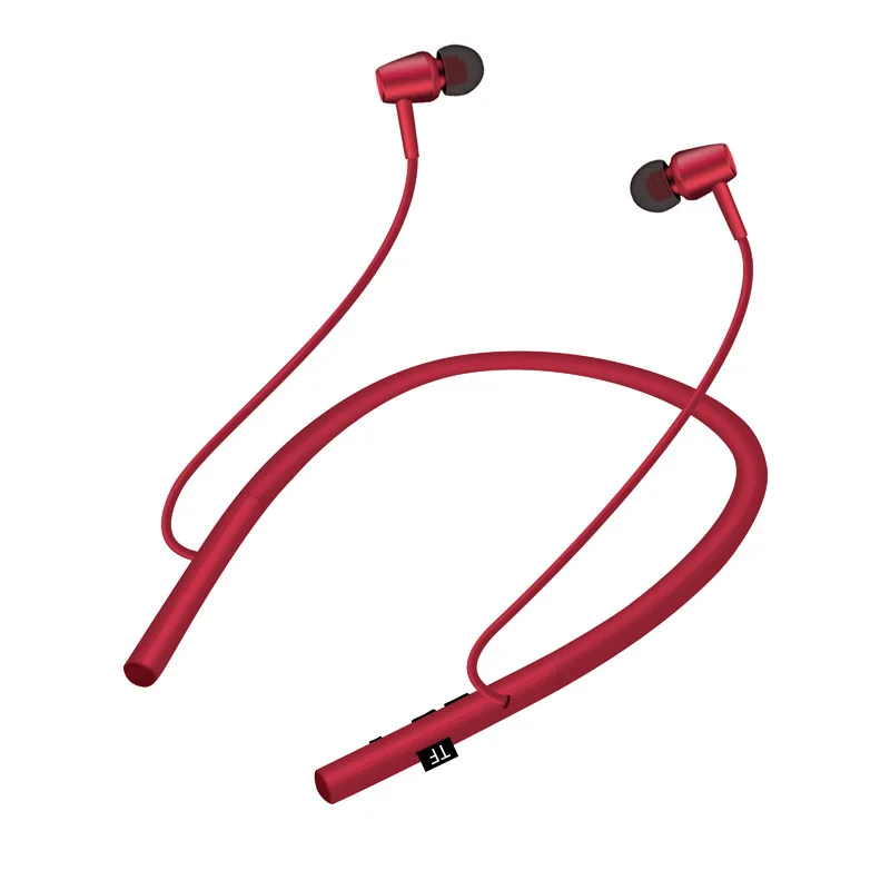 T23 Wireless Bluetooth Headphone With Mic Support TF SD Card Bluetooth Earphone Stereo Bass Sporting Neckband Headset
