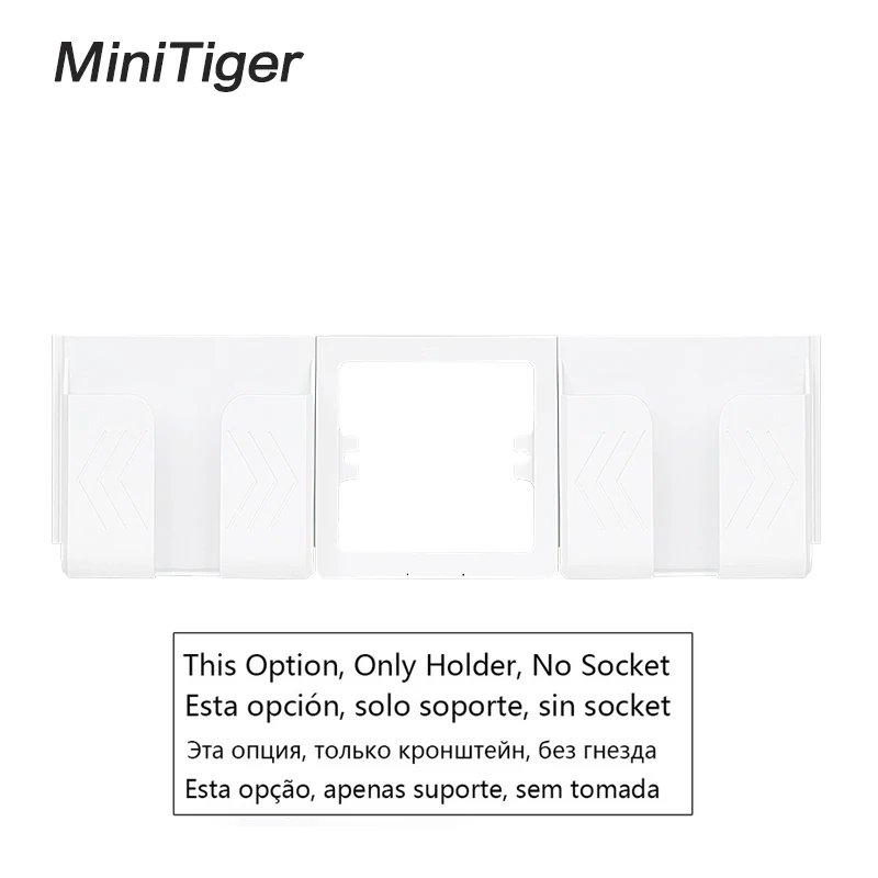 Minitiger Best 4-PORT USB Port 4A Wall Charger Adapter EU Plug Socket Power Outlet Panel Electric Wall Charger Adapter Charging