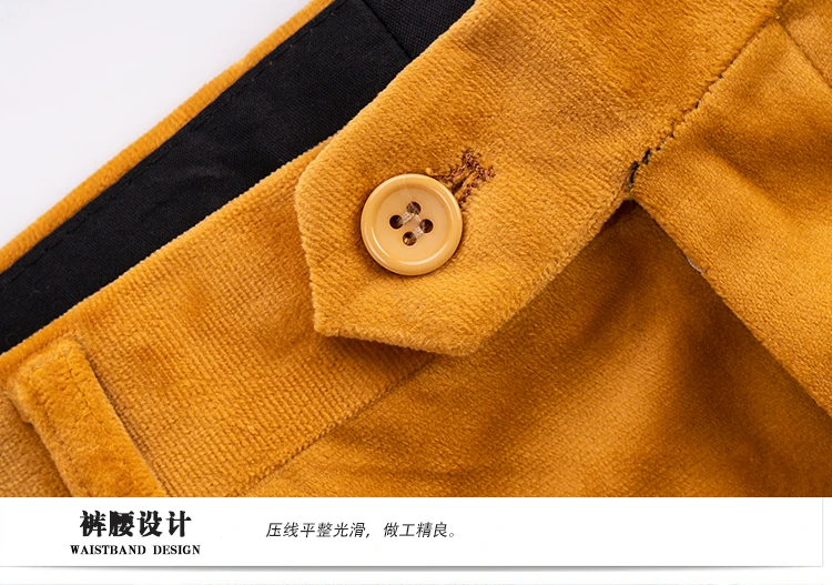 Wedding Suits for Men Pleuche Is Thickened By Hand Craft Mens Two-piece Suit Business Office Party and Holiday England Style