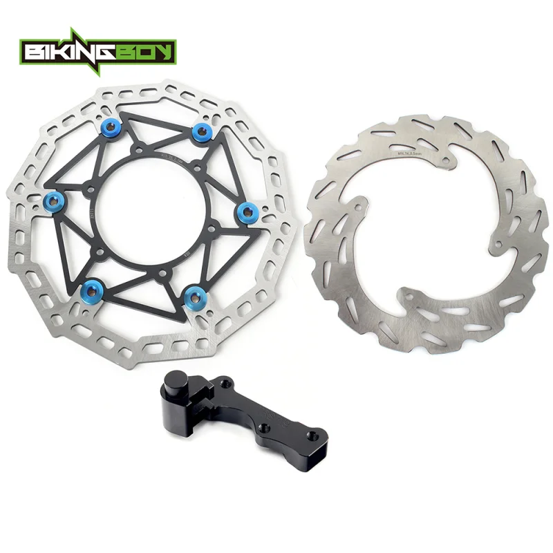 Тормозные диски BIKINGBOY CR 125 250 R E CRF 450 X 04 05 06 230 ENDURO CRE F 270 мм передние и задние