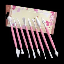 8 шт. ультра-светильник инструмент для глины мягкая глина глиняная скульптура DIY Профессиональный специальный эффект тиснение