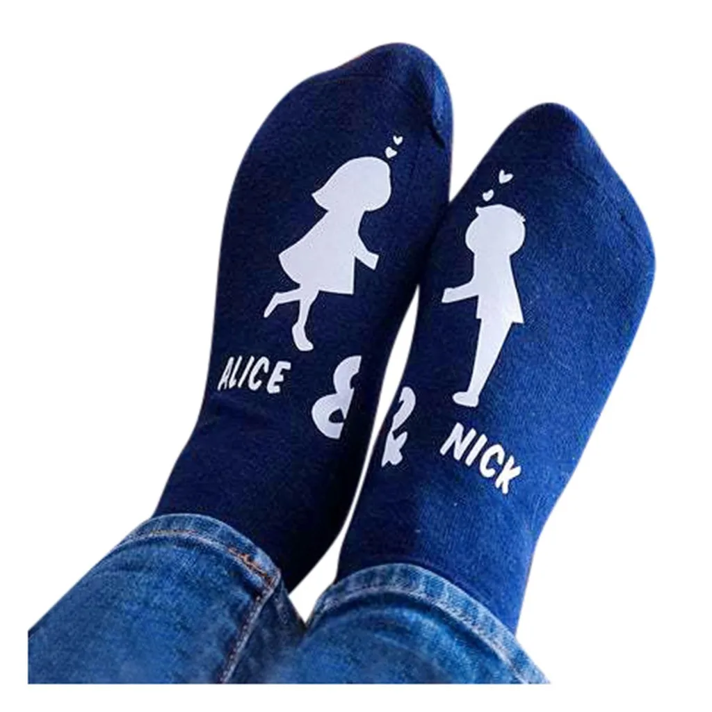 1 пара носков с рисунком динозавра, жареного яйца, бекона, модные хлопковые носки harajuku для девочек Асимметричные носки, calcetines hombre divertido# p8 - Цвет: A