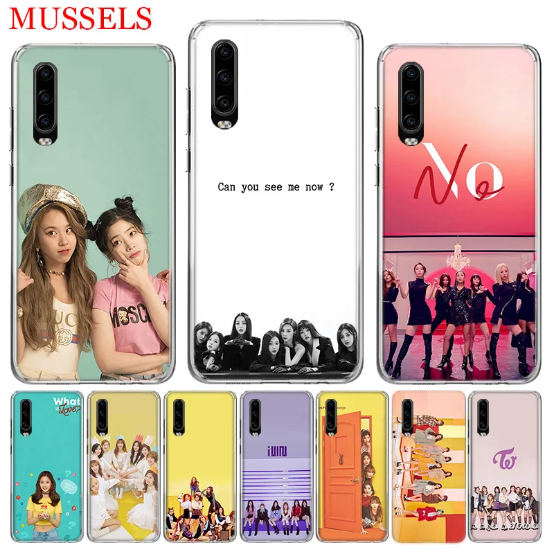 

Twice Knock Kpop Cover Phone Case For Huawei P30 P20 Mate 20 10 Pro P10 Lite P Smart + Plus Z 2019 Customized Coque