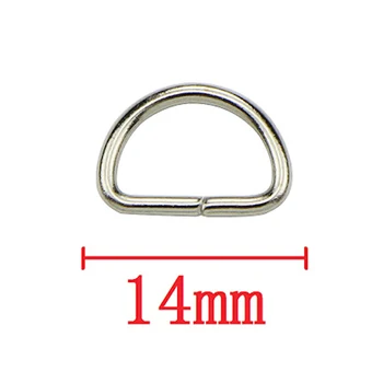 

10Pcs Matal D Ring D Jump Ring Snap Hook Trigger Lobster Clasps Clips DIY Jewelry Findings