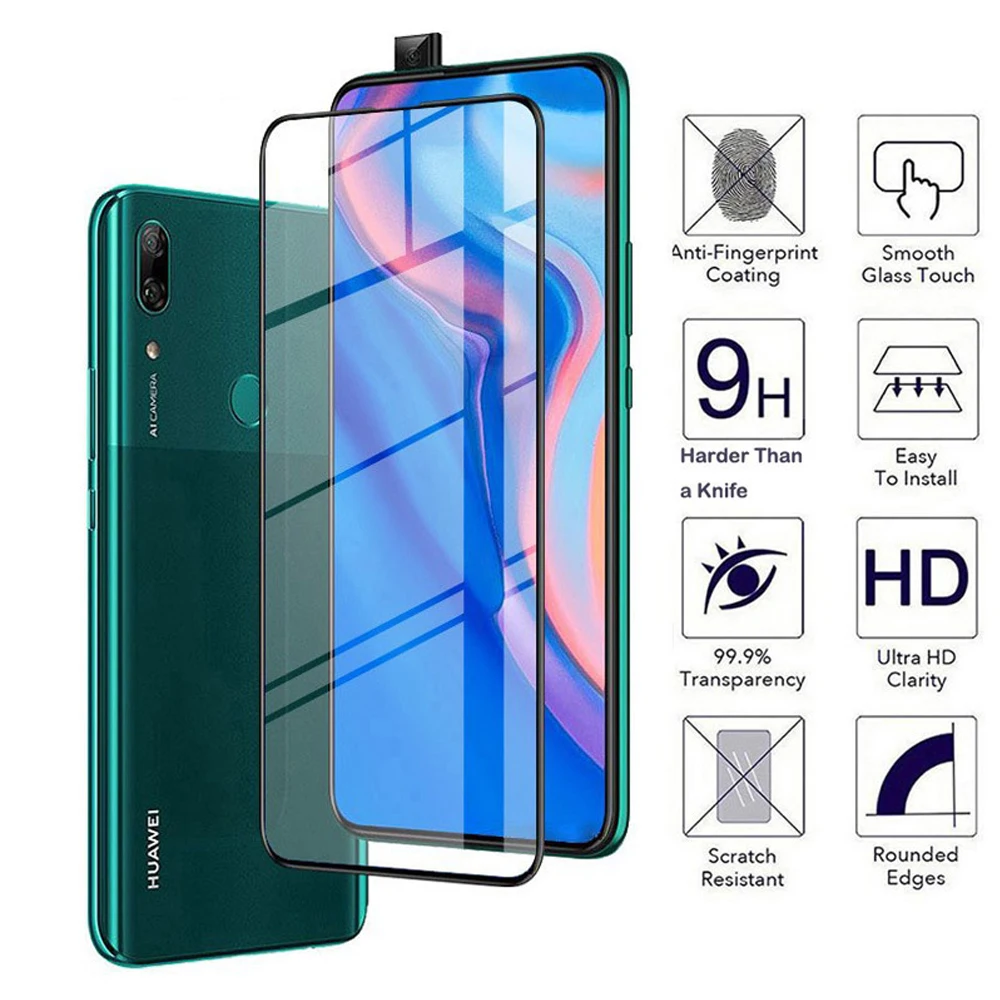 

Защитное стекло, закаленное стекло 9H для huawei p smart Z 2018 2019