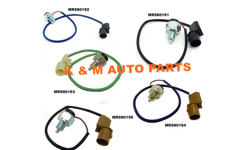 SET OF 5PCS MR580151 MR580152 MR580153 MR580154 MR580155 TRANSFER CASE SWITCH FOR MITSUBISHI MONTERO PAJERO K-M