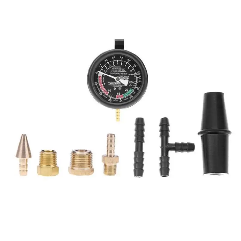 Car Engine Vacuum Pressure Gauge High Precision Meter for Fuel System