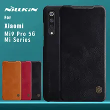 Для Xiaomi Mi 9 Pro 5G 9T Pro A3 9 Lite чехол NILLKIN Qin Флип кожаный чехол с отделением для карт задняя крышка для Xiaomi Mi 9 SE 8 6 Чехол