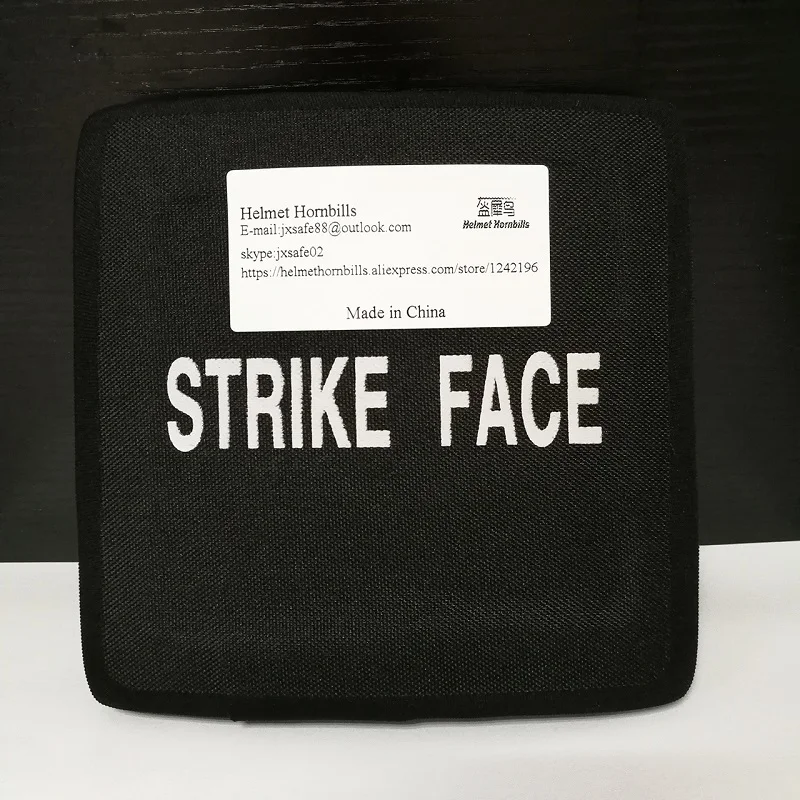 Casco Hornbills 2 unids/lote 6 “* 6” alúmina y PE Nivel IV, armadura