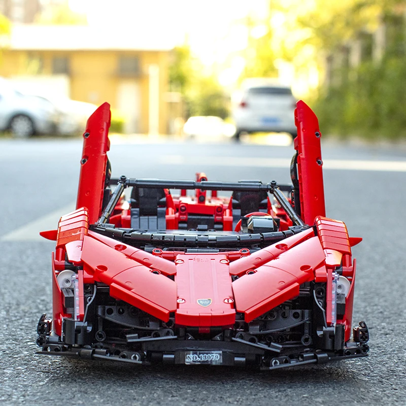 Пресс-форма для King Technic 13079 приложение RC автомобиль нового MOC-10559 Veneno Roadster с мотором
