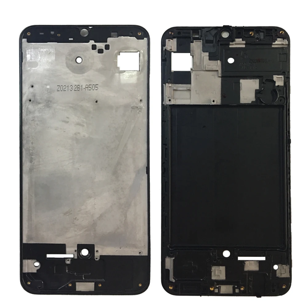 Средняя рамка для samsung Galaxy A50 A505 A505F Передняя ЖК-рамка задняя пластинчатый Корпус