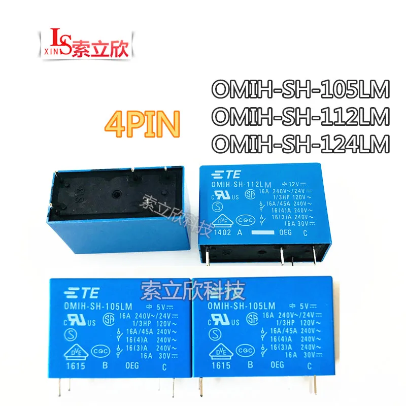 10PCS/LOT NEW Relay OMIH SH 112LM OMIH SH 124LM OMIH SH 124LM OMIHSH ...