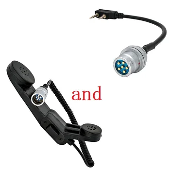 

Tactical AN/PRC 152148152A Radio virtual receiver virtual model PRC PTT 6-pin H250 PTT and PRC cable U283