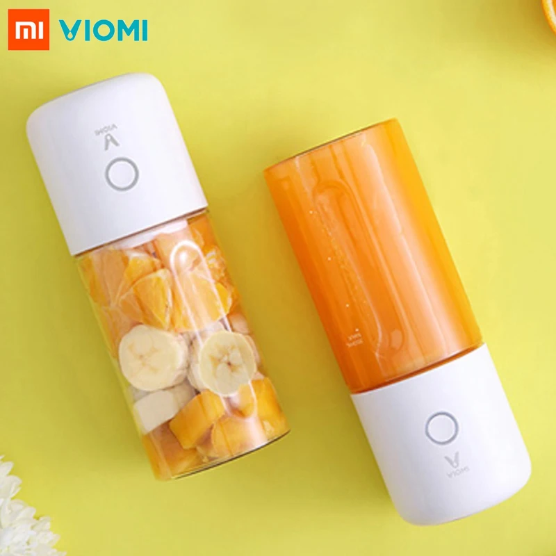 

Viomi 350ml Portable Electric Juicer Blender Multipurpose Wireless Mini USB Rechargable Juice Cup Cut Mixer for Travel