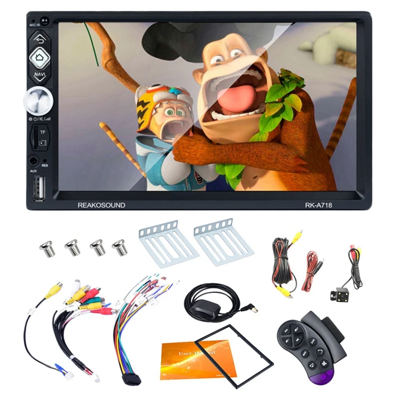 

OPQ-New Android 8.1 Car Radio Gps Navigation 2 Din Car Radio 7 Inch Car Mp5 Multimedia Player Wifi Bluetooth Mp5 Player