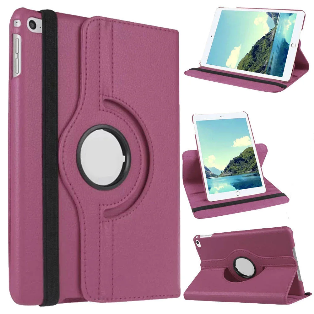 360 Degree Rotate Case Stand Cover For iPad mini 1 2 3 PU Leather Flip Case Smart Cover for iPad Mini 123 Auto Sleep Awake  (8)