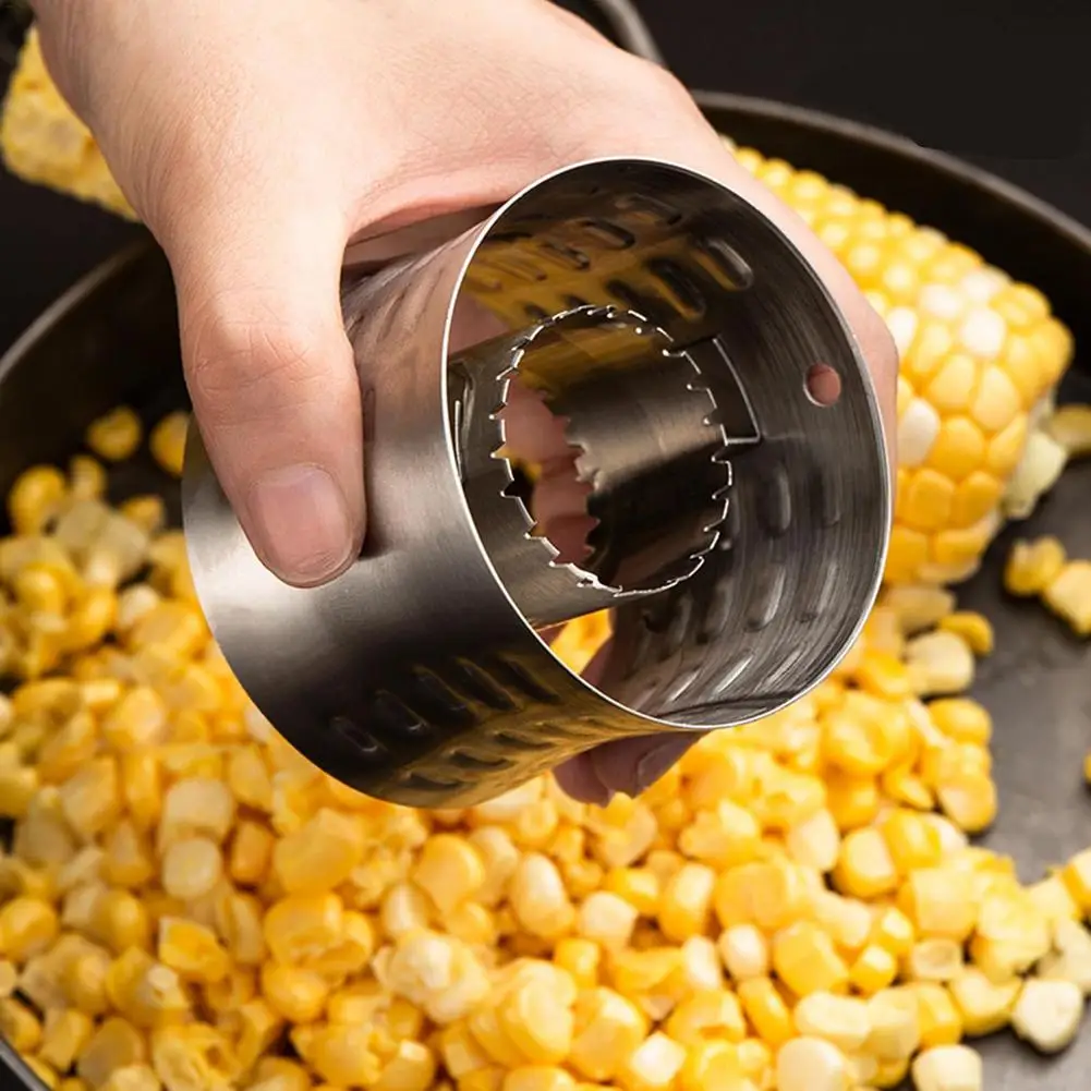 304 Stainless Steel Corn Peeler Corn Stripper Cob Cutter Thresher Stripper Fruit And Vegetable Coring Tool For Kitchen Tool