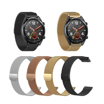 

Stainless Steel Wristbands Replacemen Bracelet WristStrap For Huawei Watch GT Active 46mm Honor Magic Smart Watchband Belt
