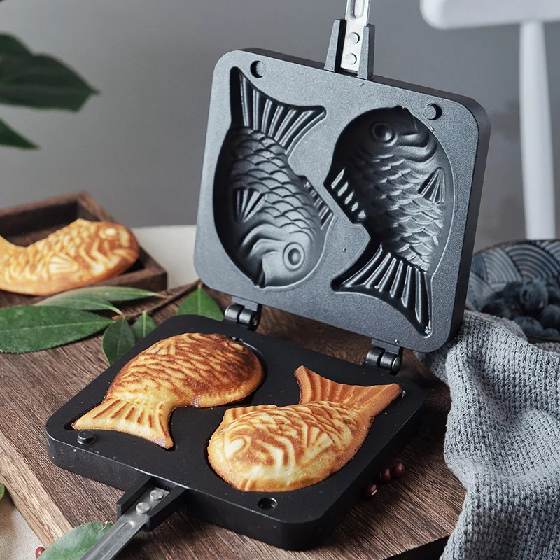 Taiyaki японская вафельница в форме рыбы