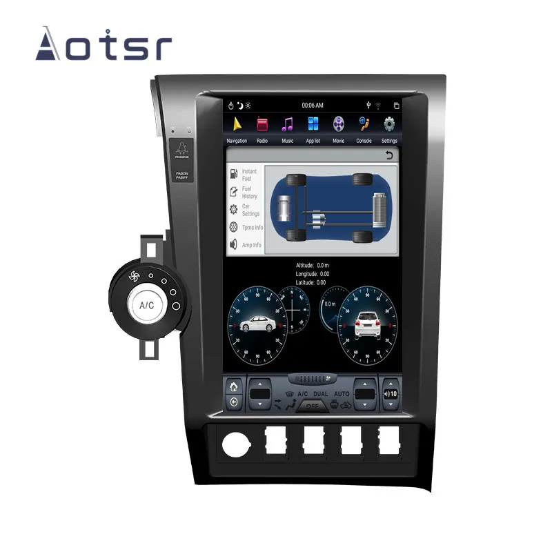 Android 9.0 128GB ROM PX6 Car dvd player GPS Navigation For Toyota tundra Sequoia XK60 2007-2020 head unit stereo radio Carplay