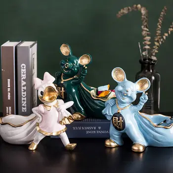 

Entrance key storage artifact simple home living room decoration decoration cartoon creative storage box gift p10