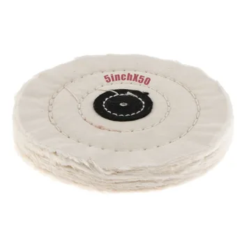 

5inch 50 Layer Cotton Cloth Buffing Wheel Pad Polishing Jewelry Accessories Polishing Wheel 2020 Brand New And High Quality