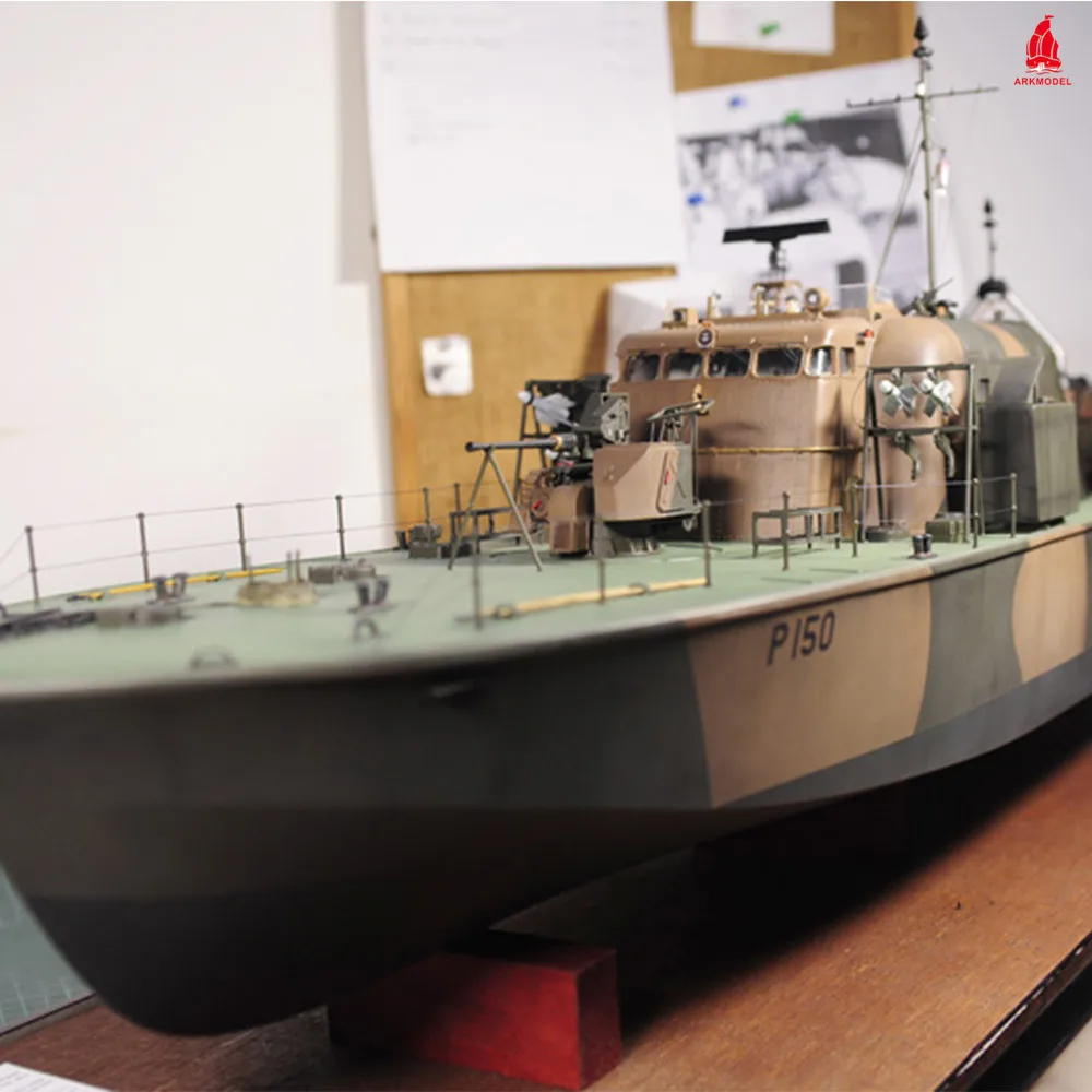 ARKMODEL 1:32 Perkasa в разобранном виде пластиковая модель комплект RC корабль лодка Масштаб Модель Vosper Быстрый патруль военный корабль высокоскоростные лодки