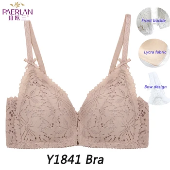 

E lovegirl Seamless Backless Bra Gather Adjusted Push Up Bras For Women Lace Wireless Front Closure Bra Sexy Lingerie Comfort