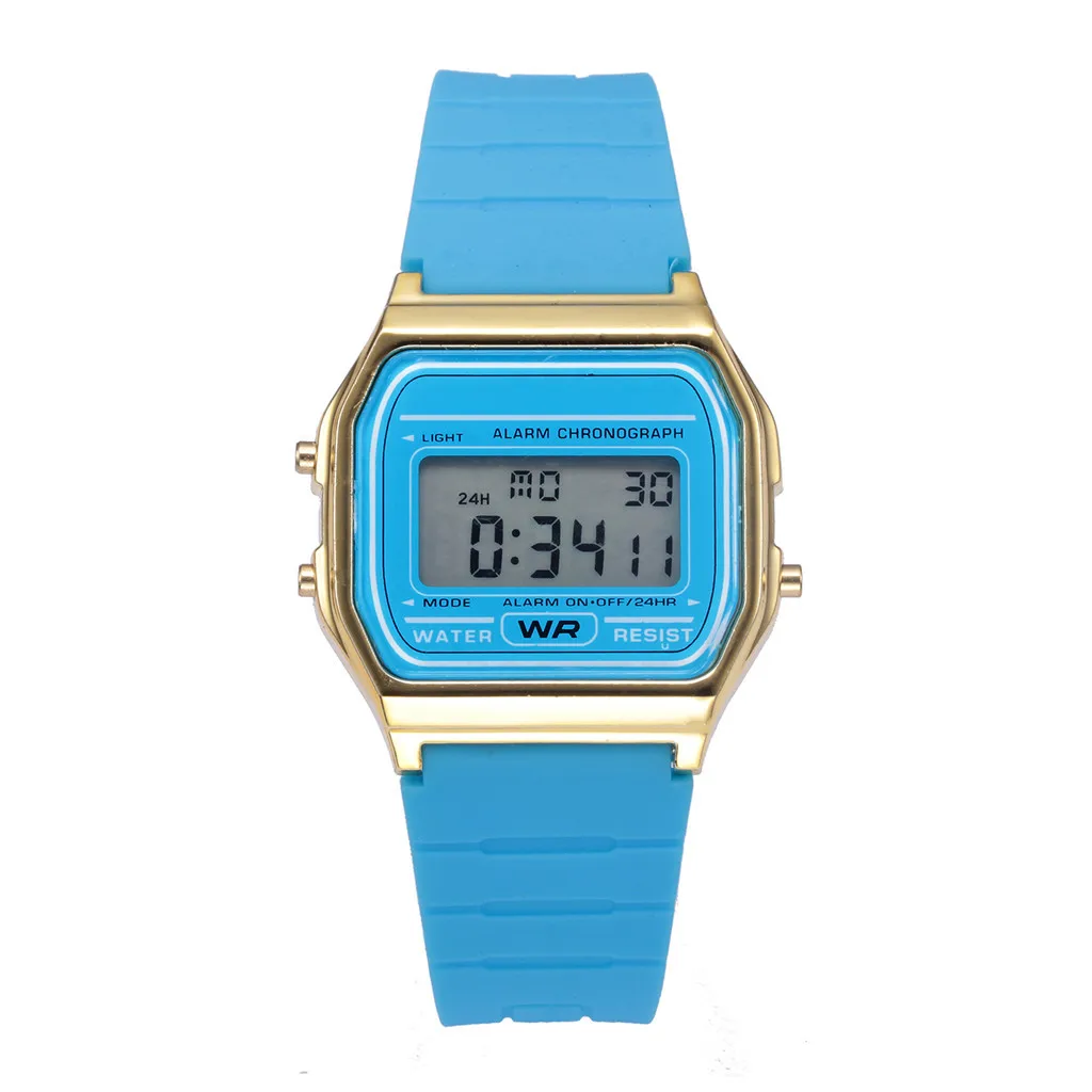 Спортивные часы Модные мужские и женские парные часы цифровые водонепроницаемые электронные спортивные часы цифровые часы relogio