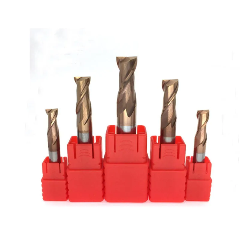 55度2刃涂层铣刀 4