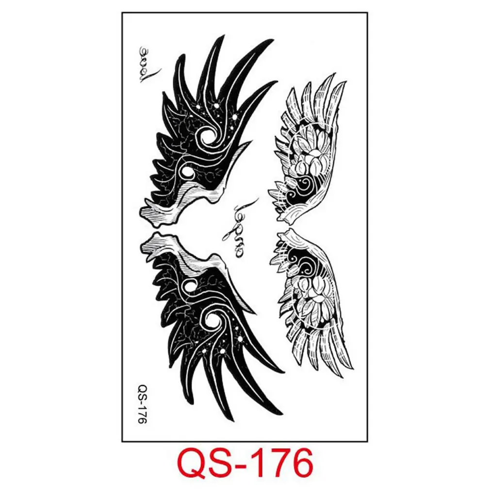 

Tattoo Sticker English Cat Pentagram Diamond Harajuku Personality Cute Tattoo Sticker For Men And Women Qs-176 Fashion
