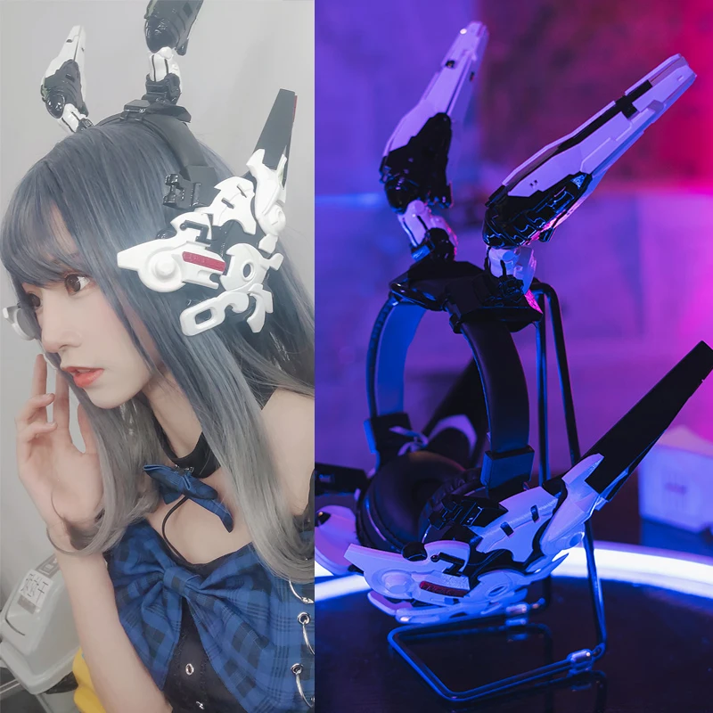 Bluetooth наушники HANDCRAFT MR.2 технологические функциональные головные уборы косплей