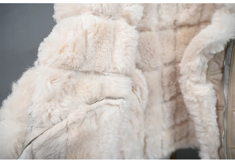 Натуральное пальто из натурального овечьего меха, женская одежда, зима, Новое поступление, овчина, пальто из натуральной кожи, куртка в сеточку, Стильная парка