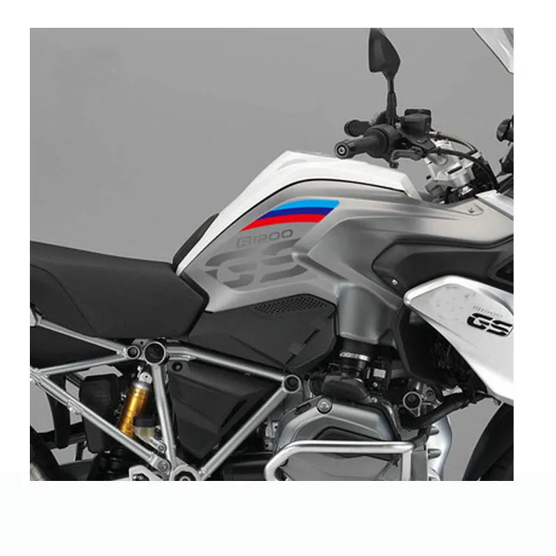 Для BMW R1200GS 2013- накладки на бак мягкие резиновые наклейки боковой коврик для газового топлива ручки наклейки R 1200 R1200 GS 13 14 15 16 17 - Цвет: 9 Frosted