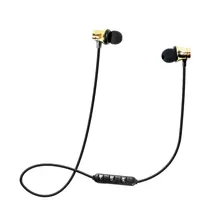 Наушники XT11 Спортивные Беспроводные наушники Магнитные Смарт стерео наушники водонепроницаемые наушники для всех смартфонов