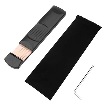 

SEWS-Pocket Guitar Practice Neck 4 Fret Portable Guitar Chord Practice Tool for Beginner Chord Trainer Fingering