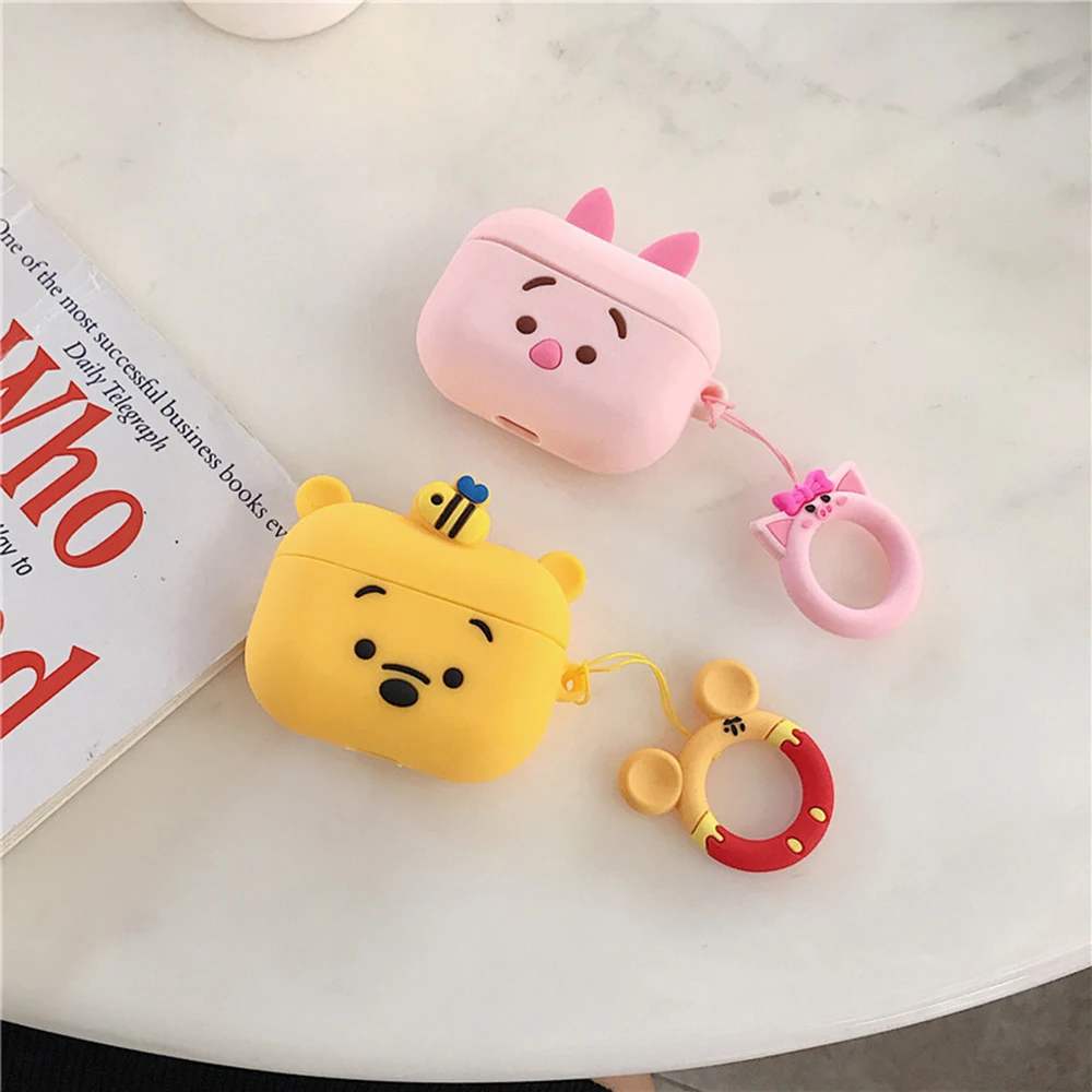 Милый мультяшный защитный чехол Pika Cat Paw для Apple Airpods Pro, Bluetooth, чехол для наушников Airpods, 3 чехла, авокадо, гарнитура