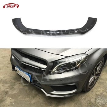 

Carbon Fiber Car Racing Front Lip Bumper Spoiler for Mercedes Benz GLA X156 GLA45 2015 - 2018 Car Styling