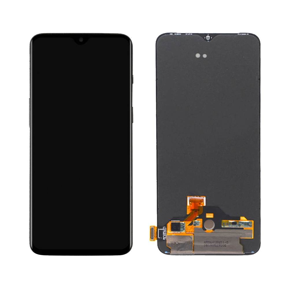 Для OnePlus 7 lcd кодирующий преобразователь сенсорного экрана в сборе для Oneplus 7 Дисплей с заменой рамы 1+ 7 GM1900 GM1901